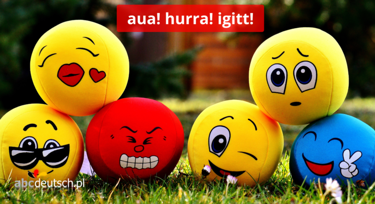 Interiekcje czyli wykrzykniki to ciekawe słowa. Pomagają wyrażać emocje w danej chwili. Czasem brzmią w różnych językach bardzo podobnie, co znacznie ułatwia naukę. A więc co krzyknąć, gdy coś ucieszy,  zaboli albo  wystraszy?