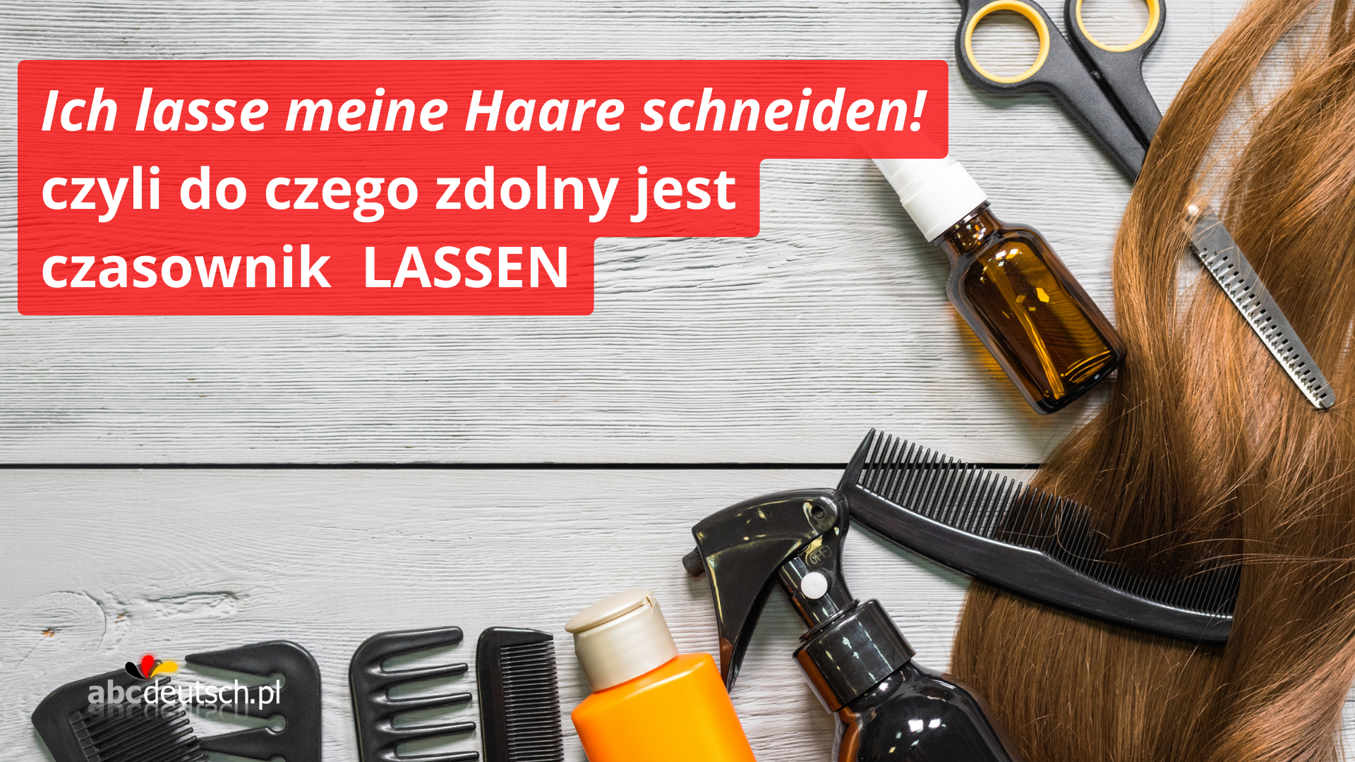 użycie czasownika lassen