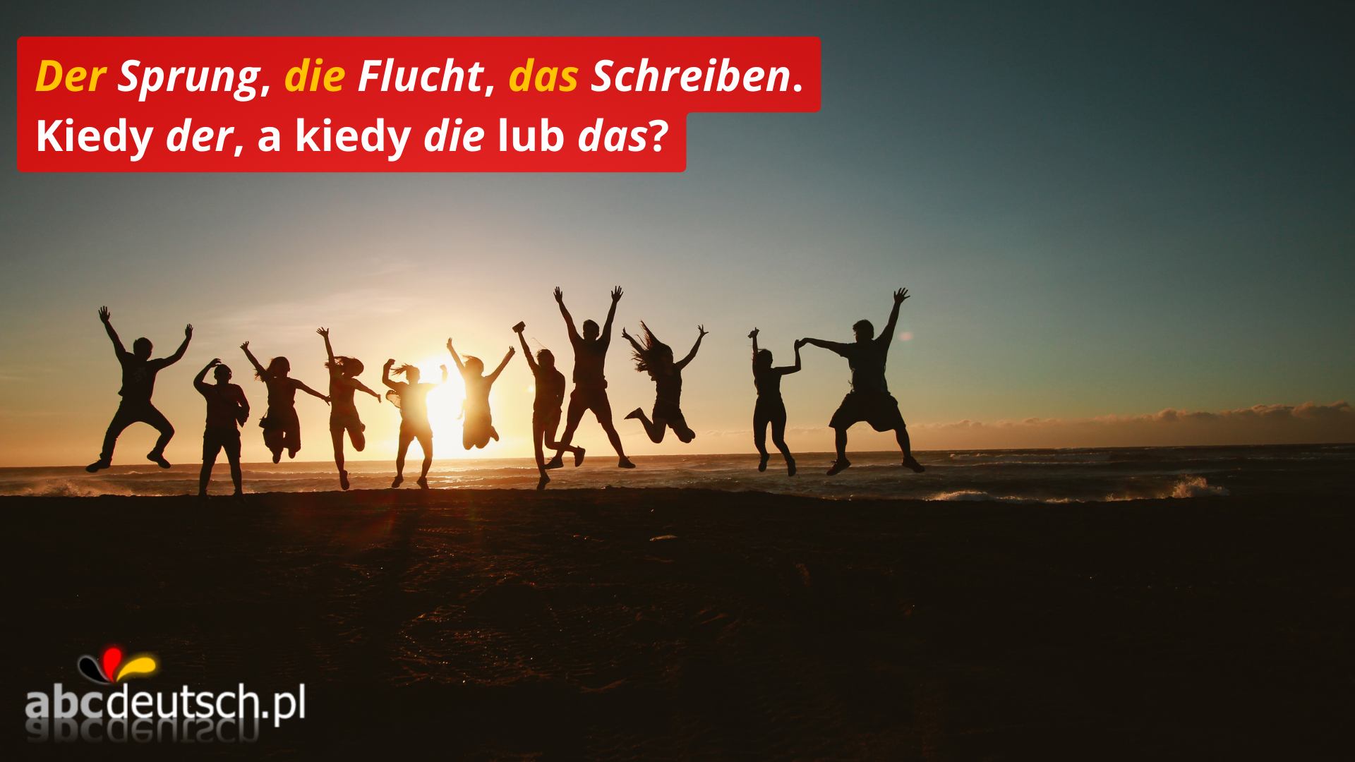 der, die, das, czyli rodzajniki odczasownikowe