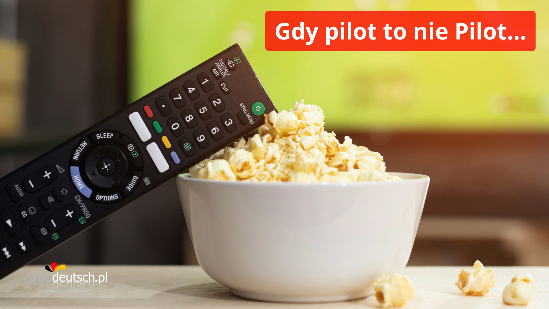 Pilot to po niemiecku nie Pilot