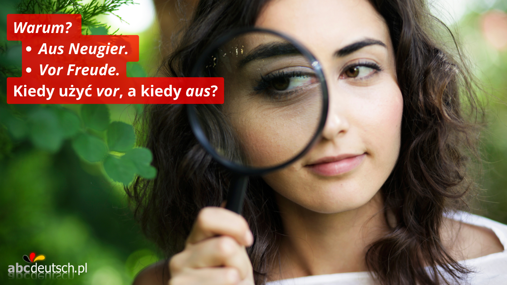 vor Freunde, aus Langeweile. podawanie powodów