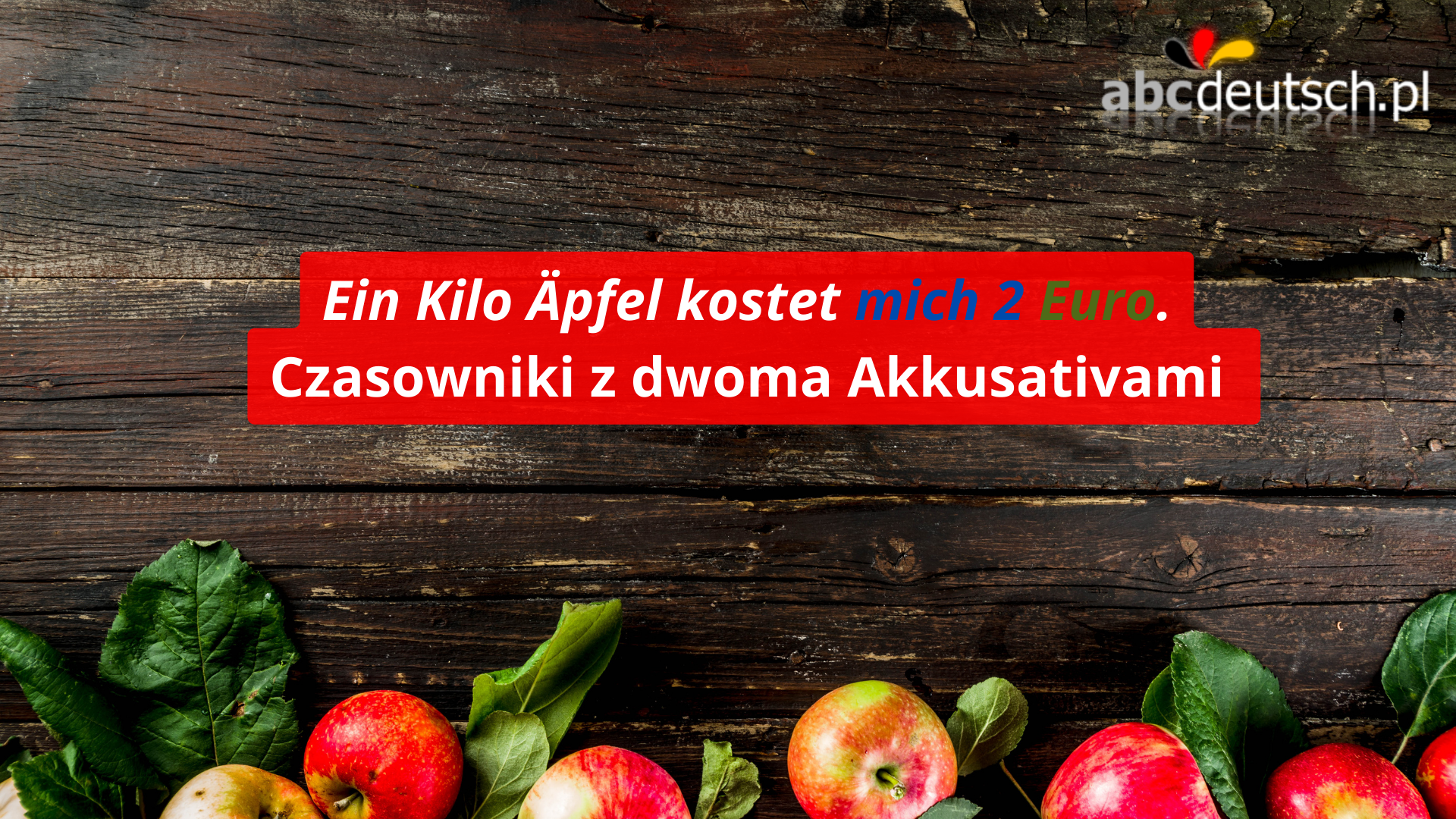 czasownik z podwójnym akkusativem