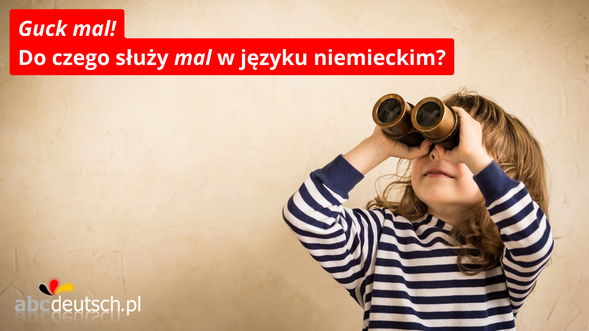 partykuła mal w języku niemieckim